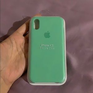 Authentic apple iPhone X s silicone case